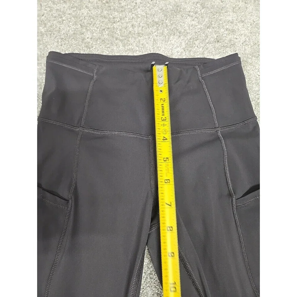 Lululemon Fast Free Tight‎ 24” Leggings Pockets Gray Women’s Size 2
